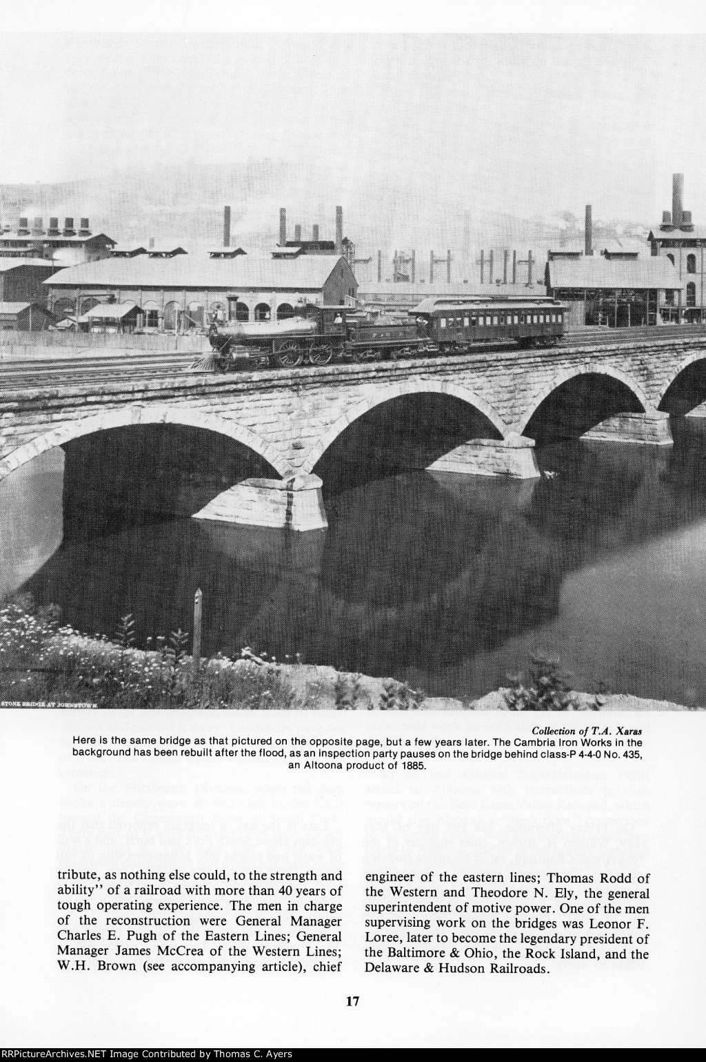 Johnstown Flood & The PRR. Page 17, 1989